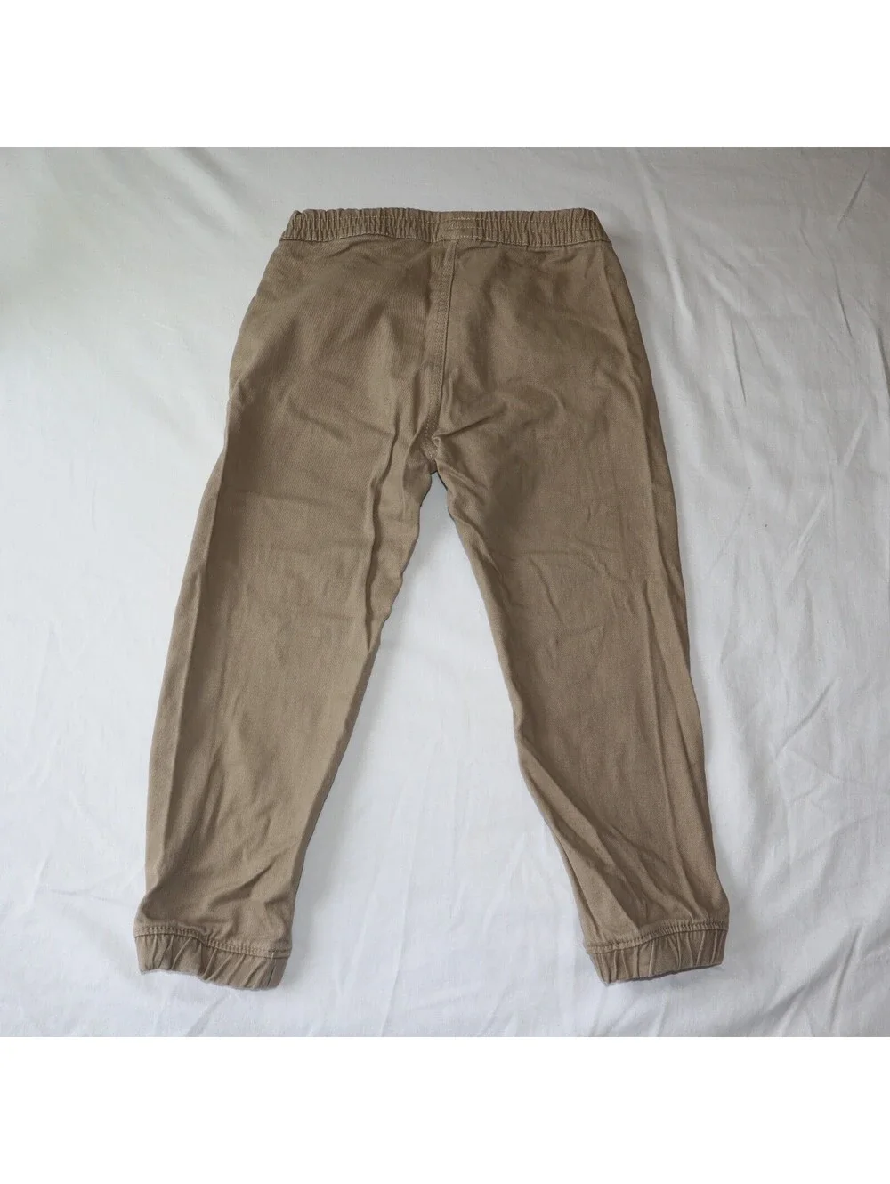 DKNY Boys Khaki Jogger Pants Size 5 Beige